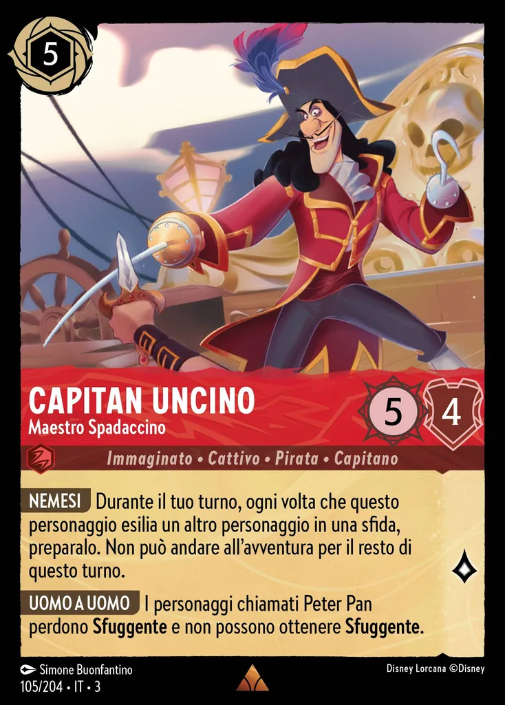 Capitan Uncino - Maestro Spadaccino