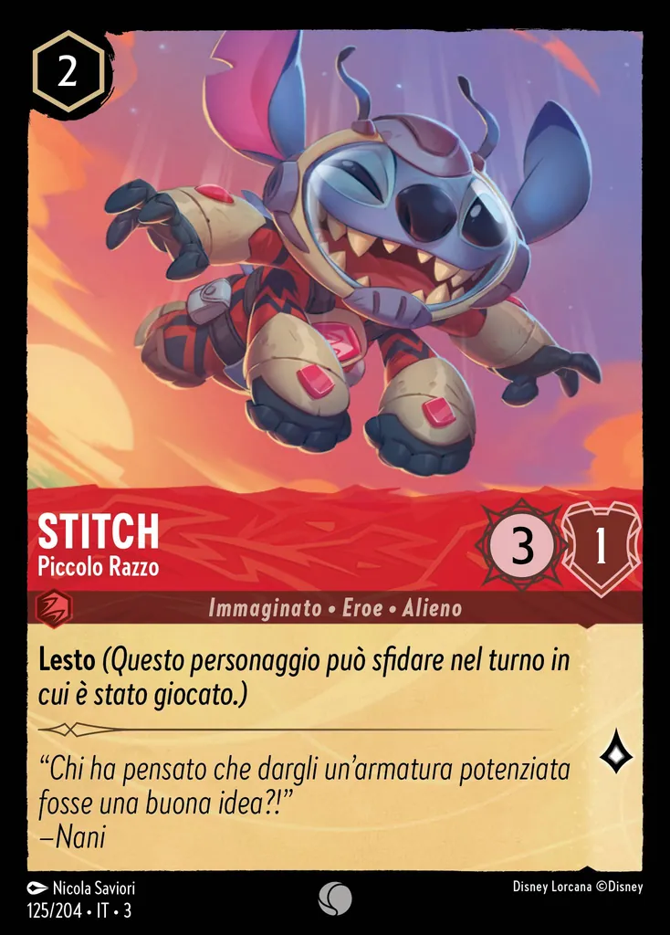 Stitch - Piccolo Razzo