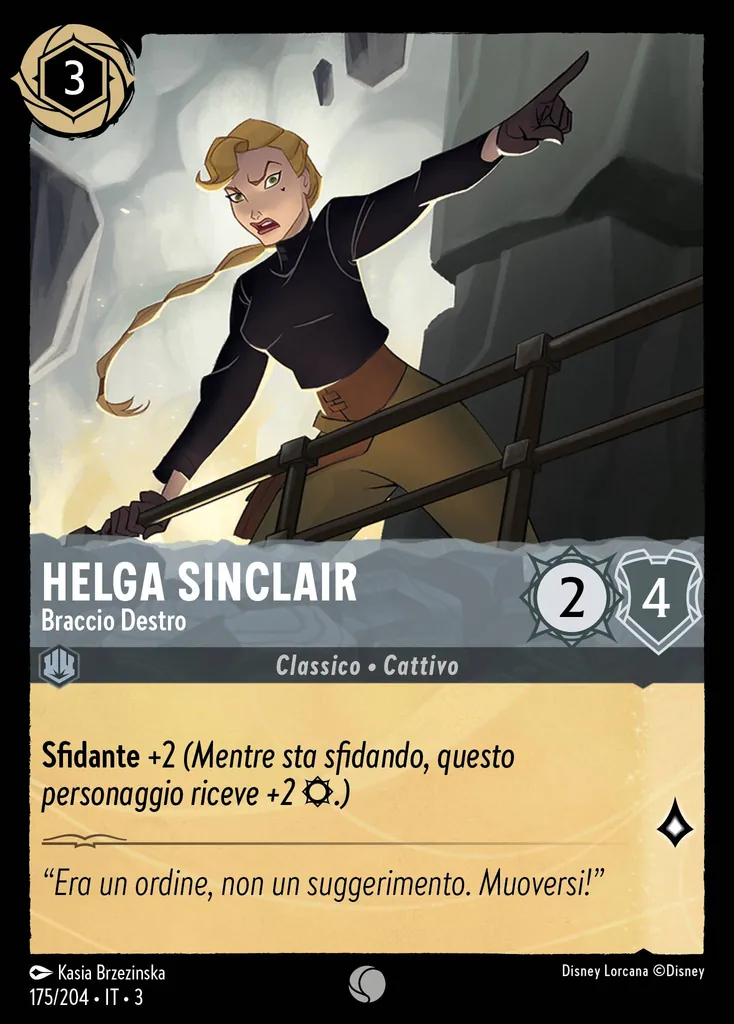 Helga Sinclair - Braccio Destro