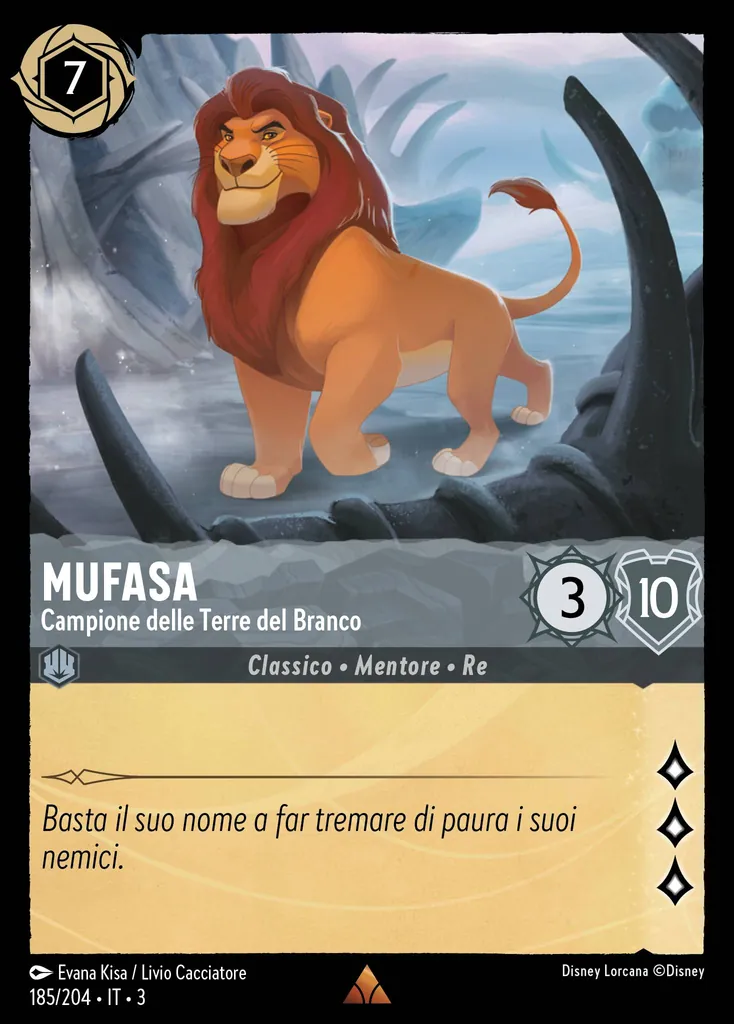 Mufasa - Campione delle Terre del Branco