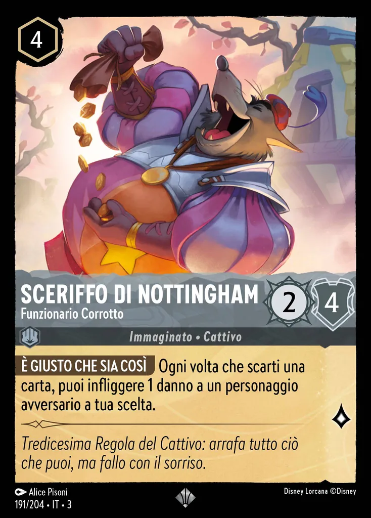 Sceriffo di Nottingham - Funzionario Corrotto
