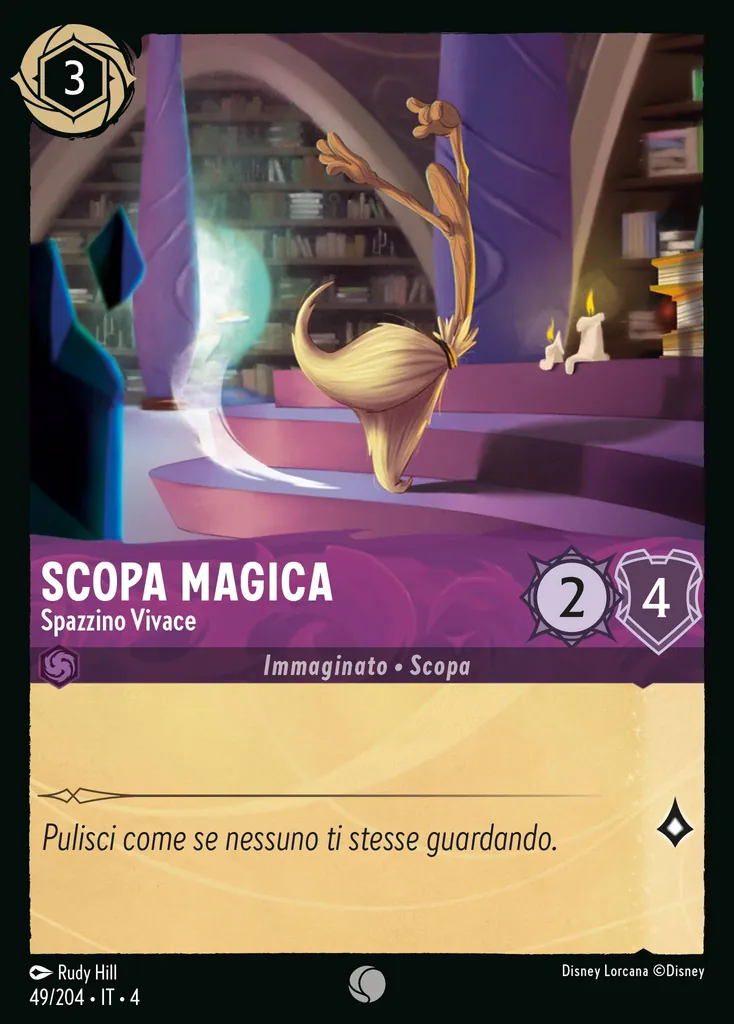 Scopa Magica - Spazzino Vivace