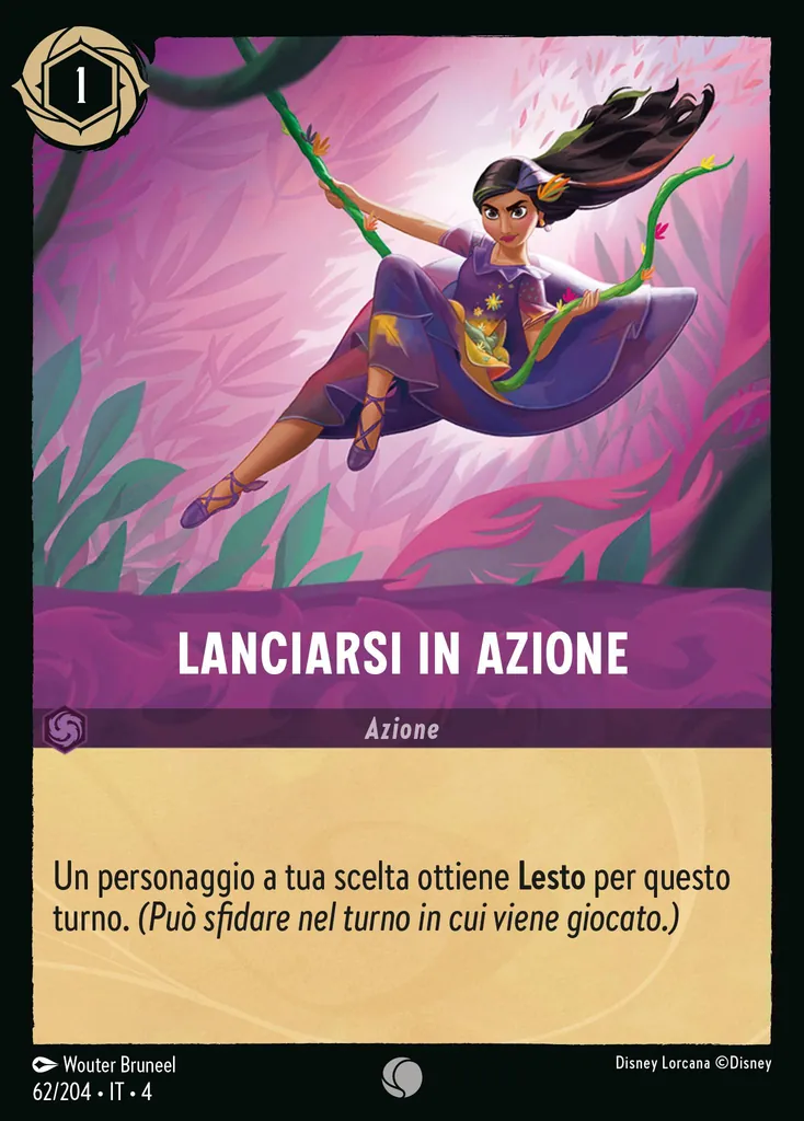 Lanciarsi in Azione