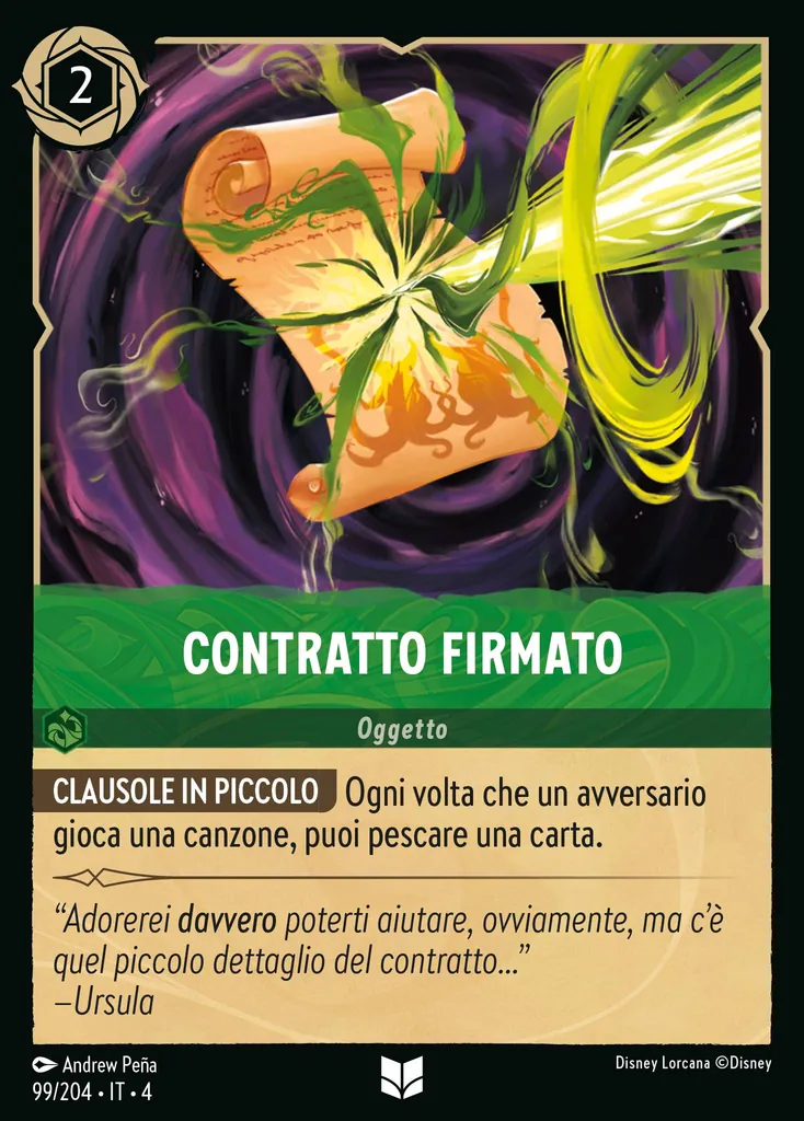 Contratto Firmato