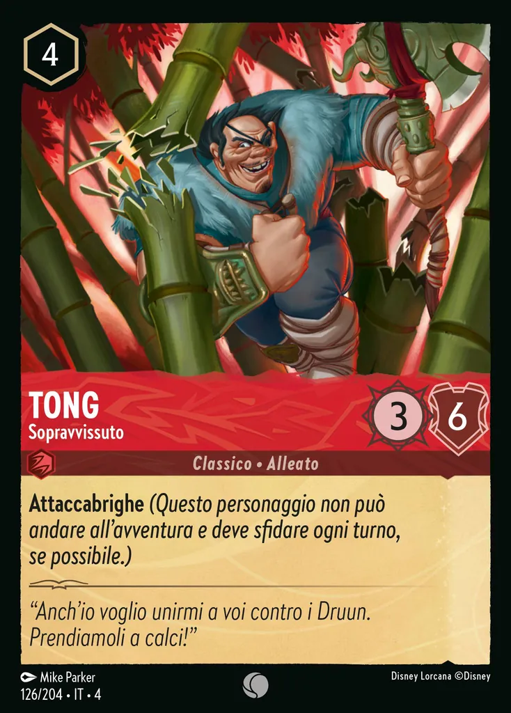 Tong - Sopravvissuto
