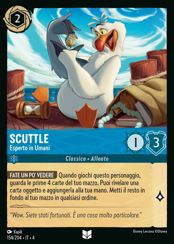Scuttle - Esperto in Umani