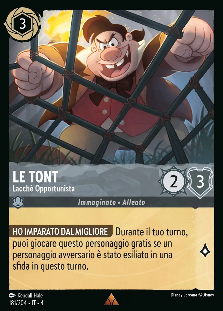Le Tont - Lacchè Opportunista