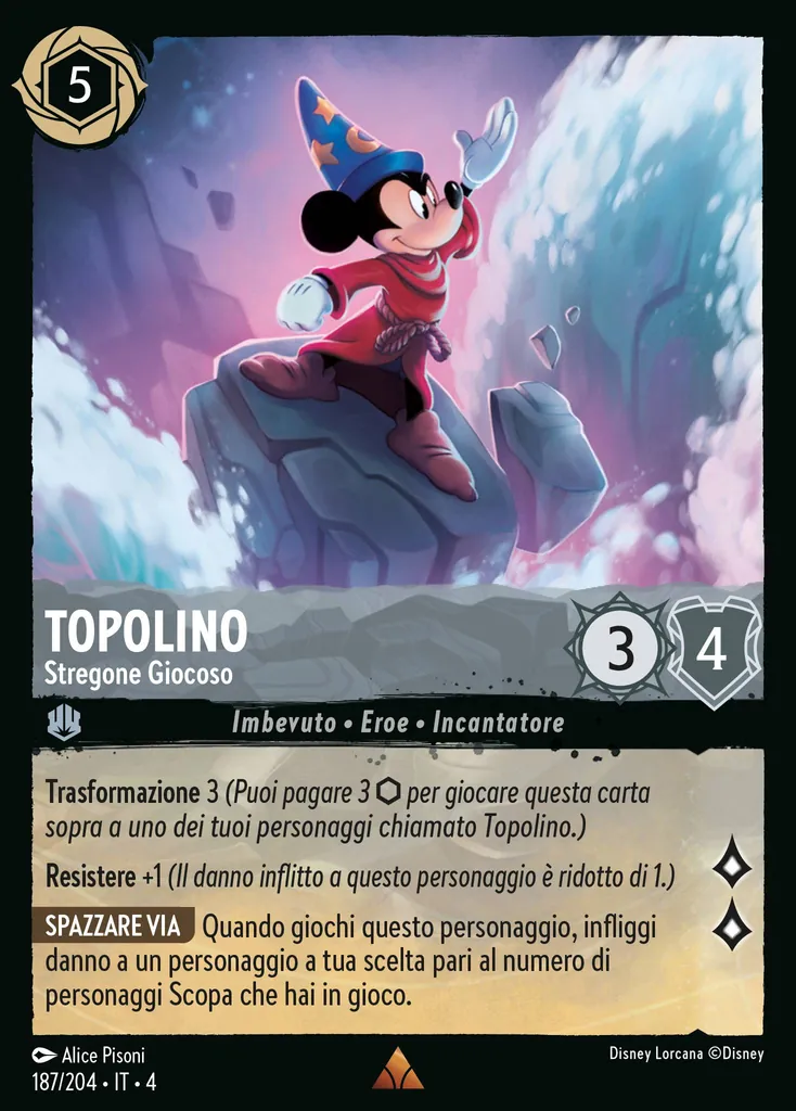 Mickey Mouse - Playful Sorcerer