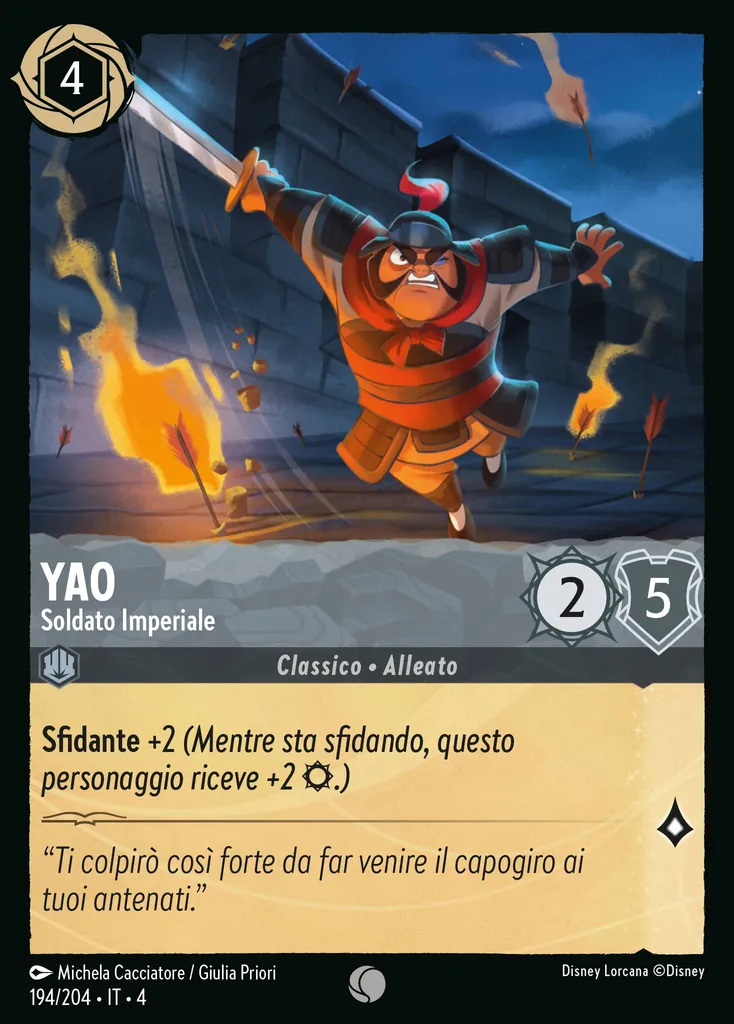 Yao - Soldato Imperiale