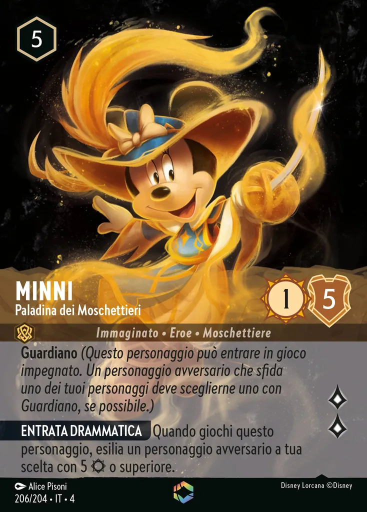 Minni - Paladina dei Moschettieri