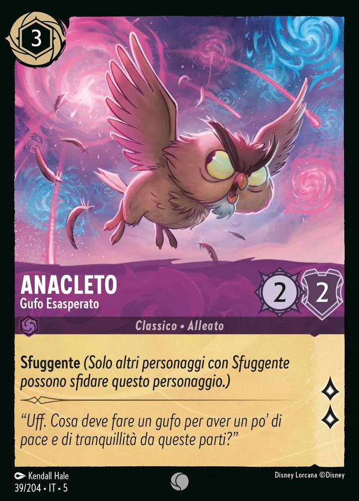 Anacleto - Gufo Esasperato