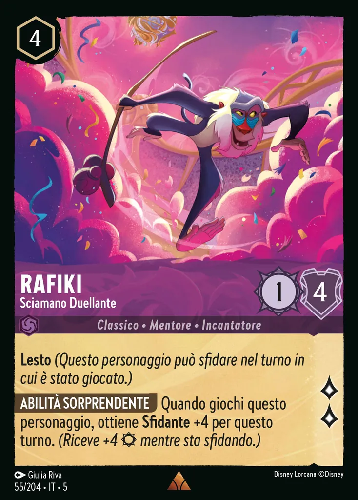 Rafiki - Sciamano Duellante