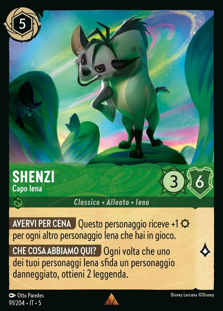 Shenzi - Capo Iena