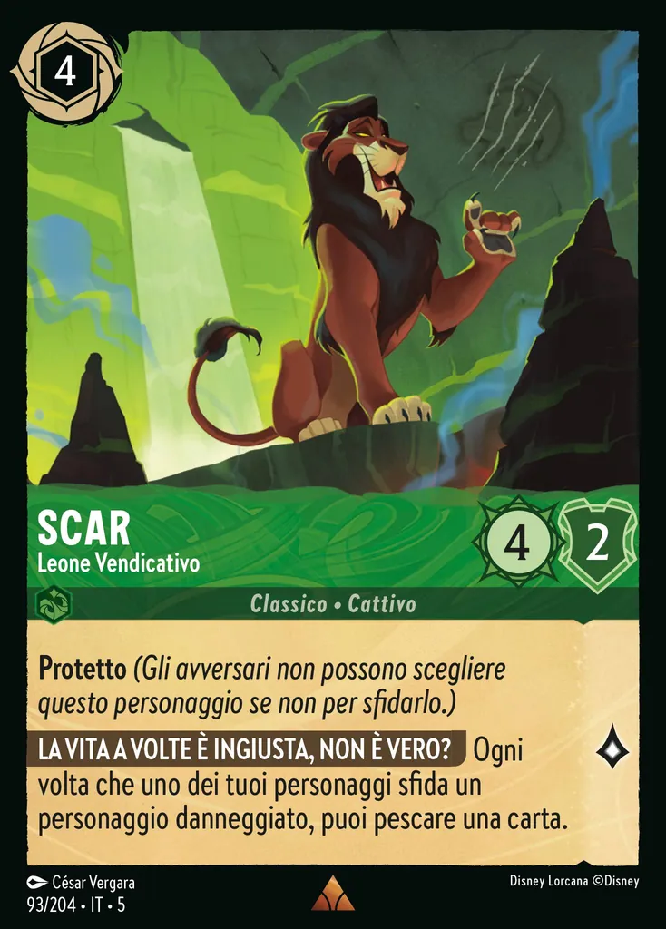 Scar - Leone Vendicativo