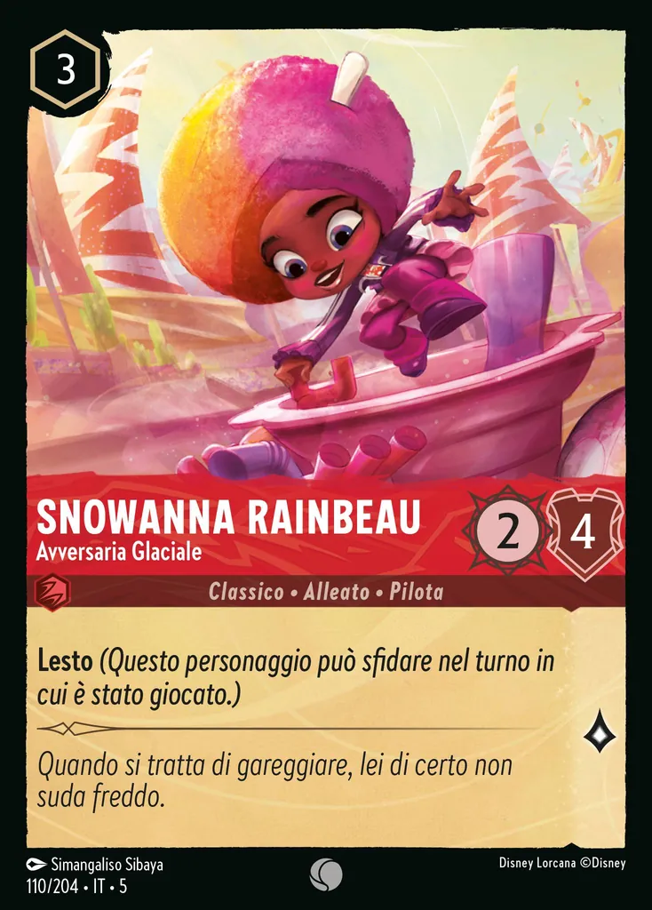 Snowanna Rainbeau - Avversaria Glaciale
