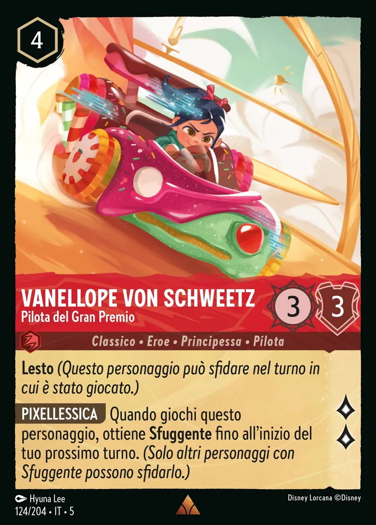 Vanellope von Schweetz - Pilota del Gran Premio