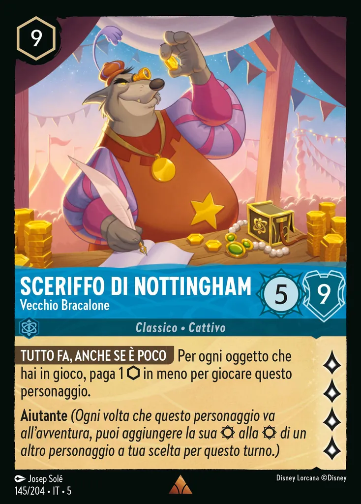 Sceriffo di Nottingham - Vecchio Bracalone