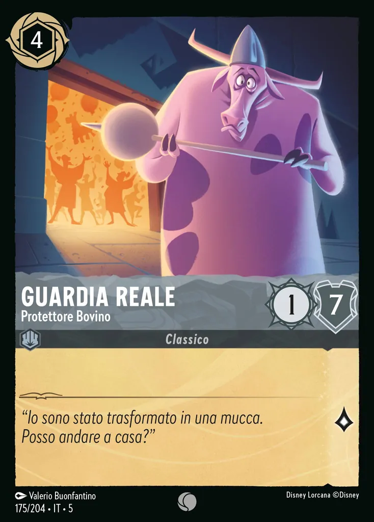 Guardia Reale - Protettore Bovino