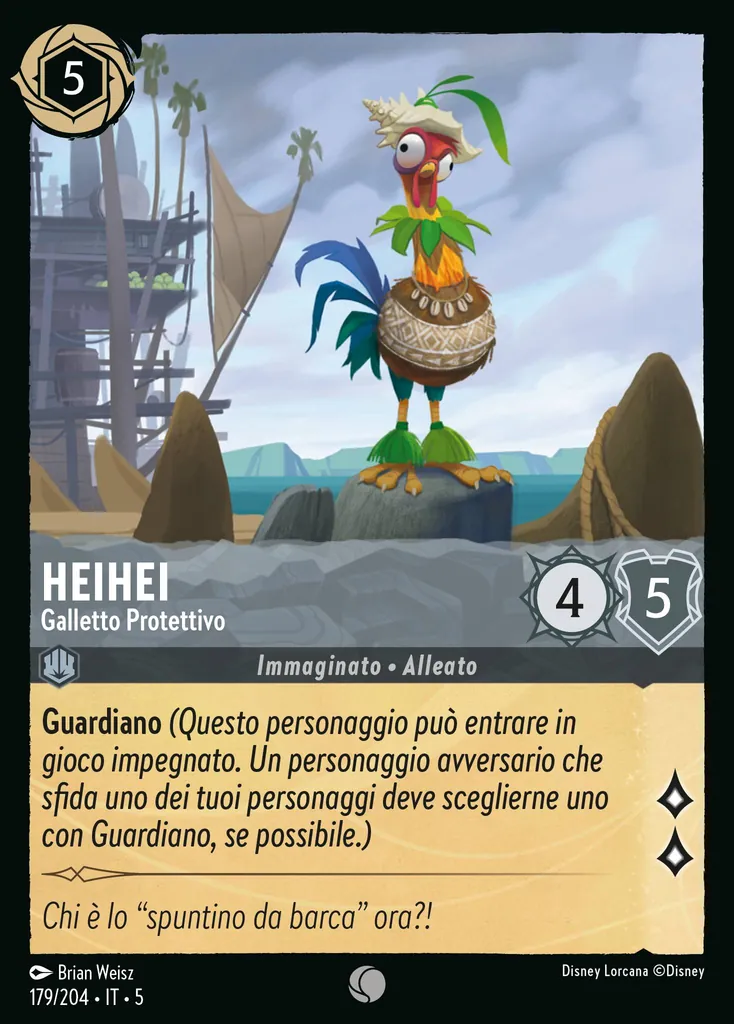 Heihei - Galletto Protettivo