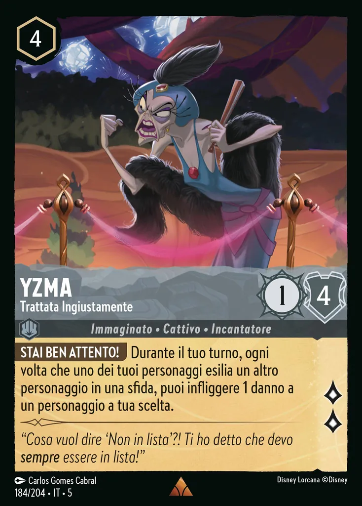 Yzma - Trattata Ingiustamente