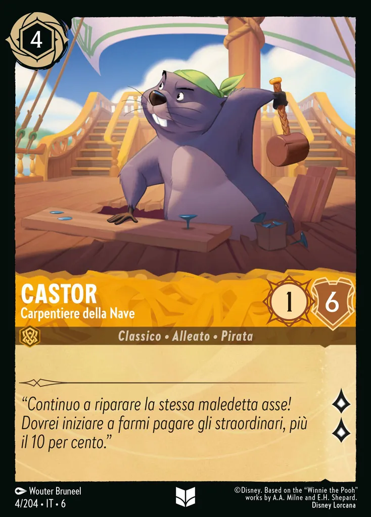 Castor - Carpentiere della Nave