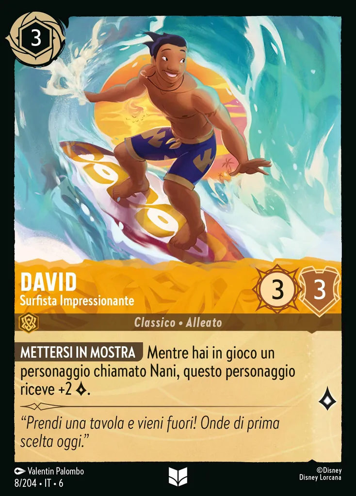 David - Surfista Impressionante