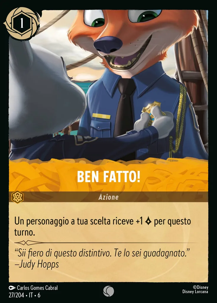 Ben fatto!