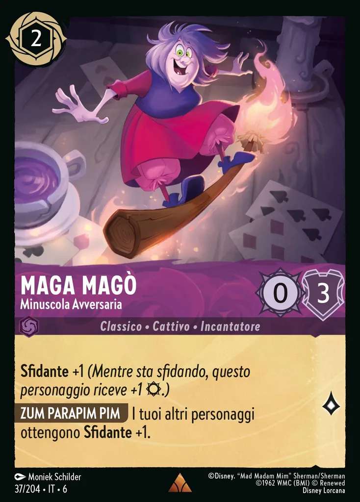 Maga Magò - Minuscola Avversaria