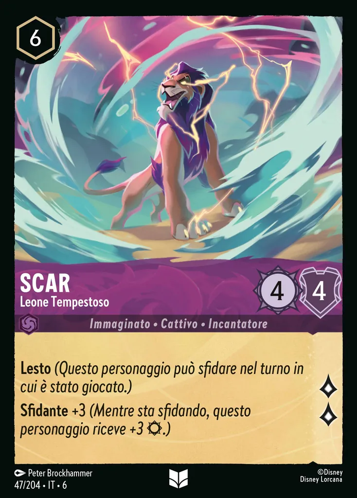Scar - Leone Tempestoso