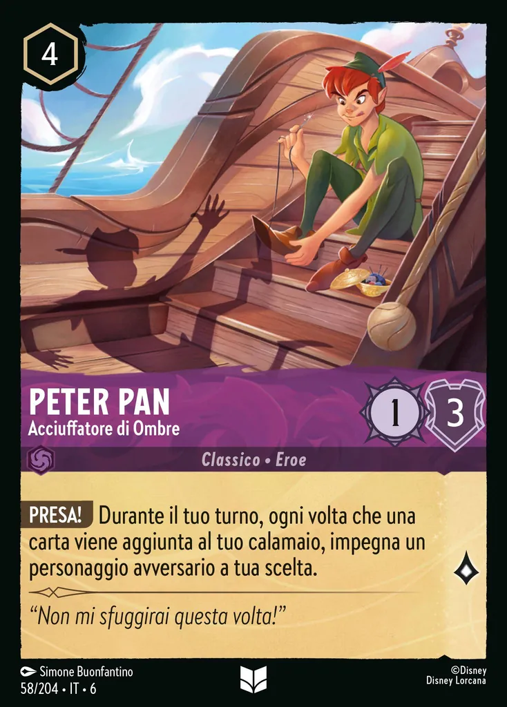 Peter Pan - Acciuffatore di Ombre