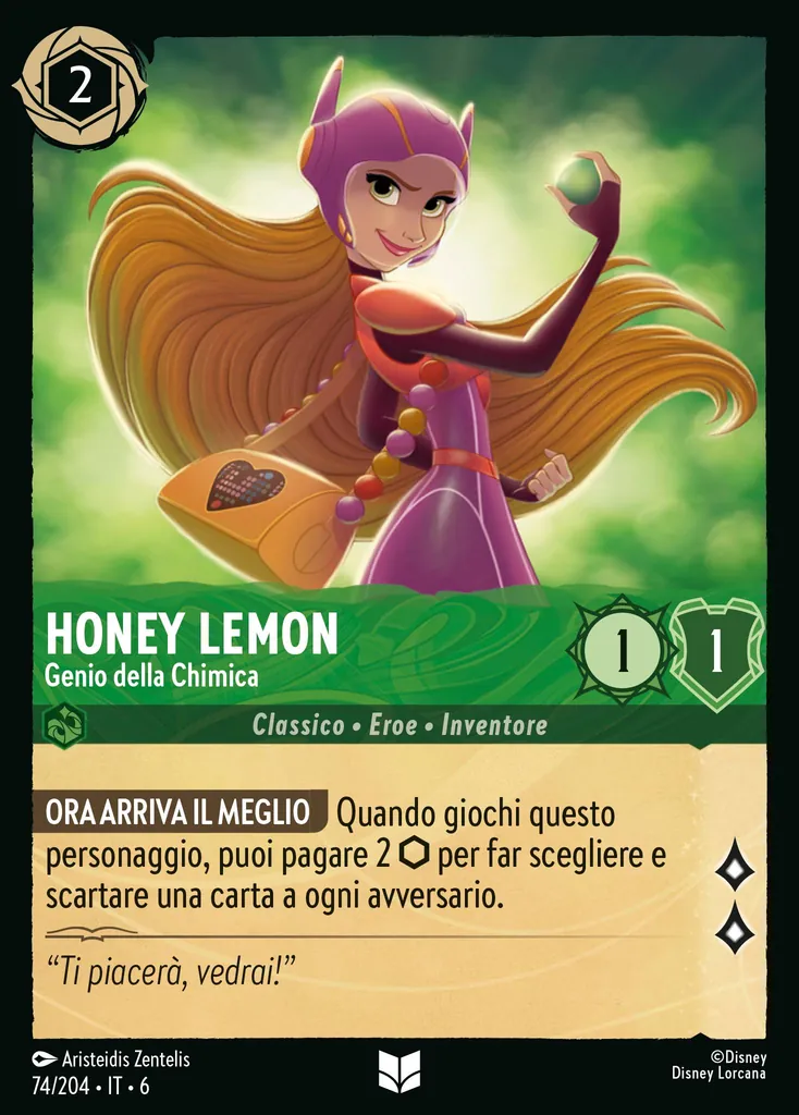 Honey Lemon - Genio della Chimica