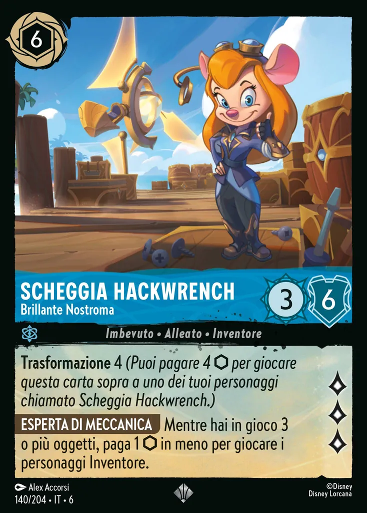 Scheggia Hackwrench - Brillante Nostroma