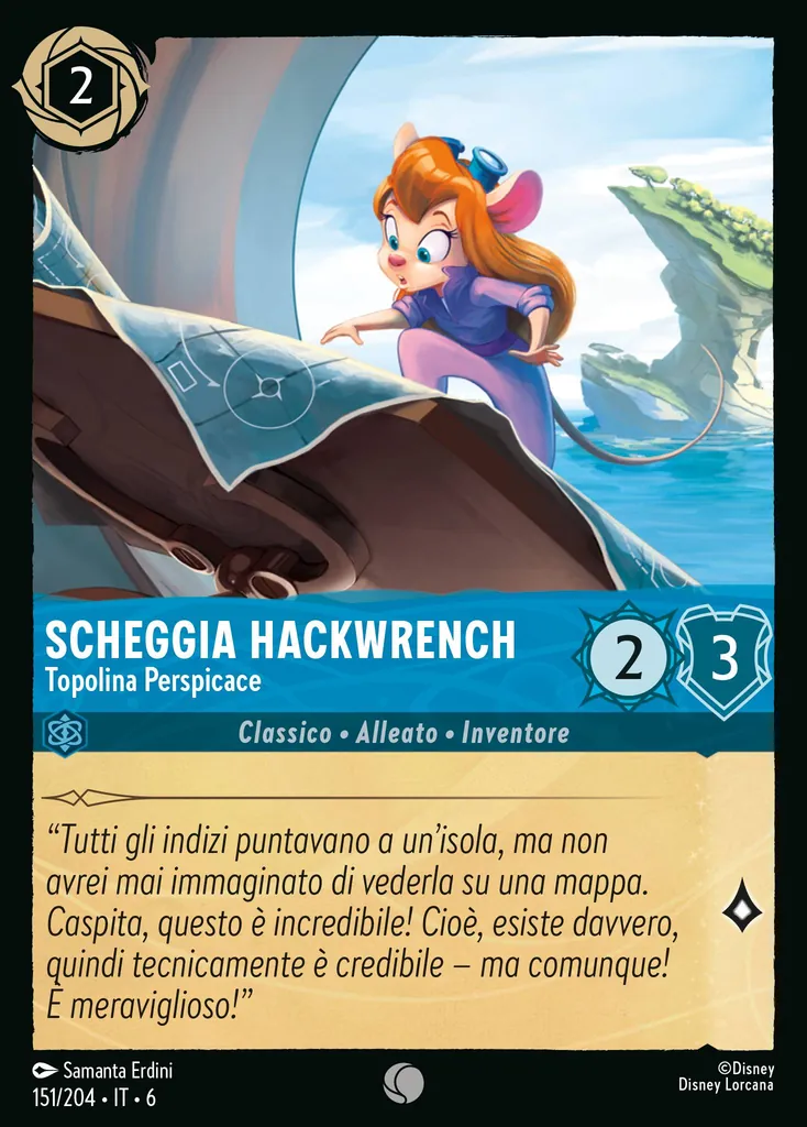 Scheggia Hackwrench - Topolina Perspicace