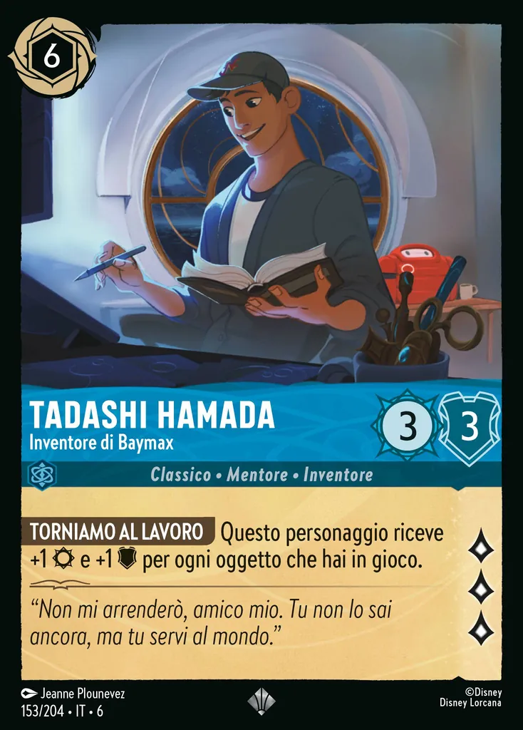 Tadashi Hamada - Inventore di Baymax