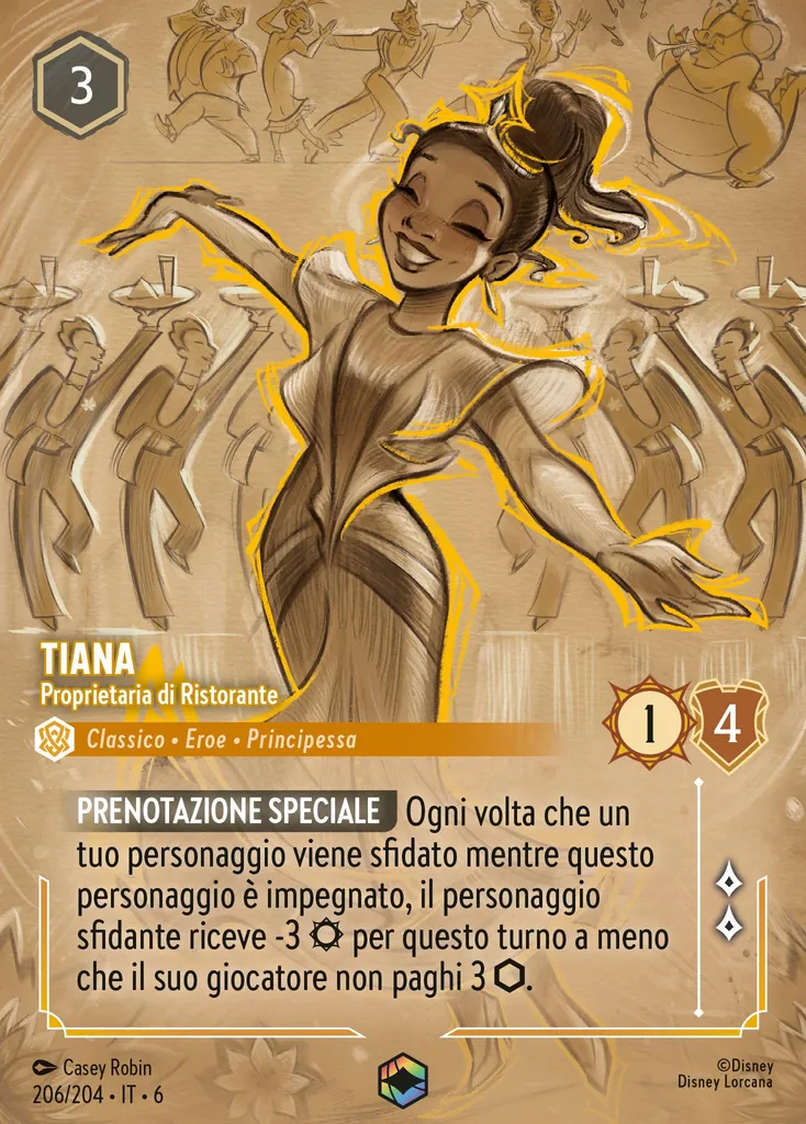 Tiana - Proprietaria di Ristorante