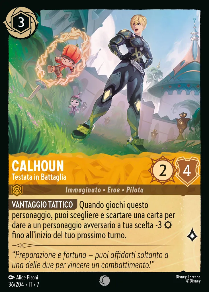 Calhoun - Testata in Battaglia