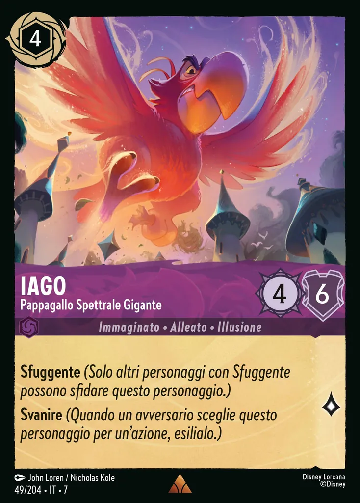 Iago - Pappagallo Spettrale Gigante