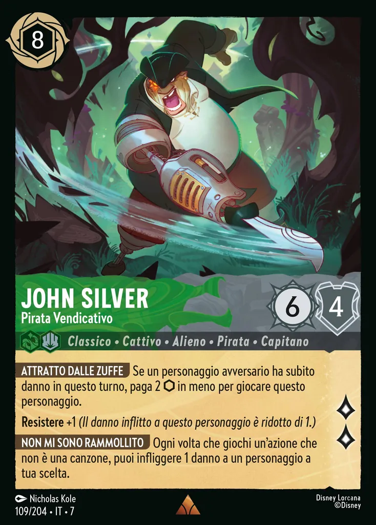John Silver - Pirata Vendicativo