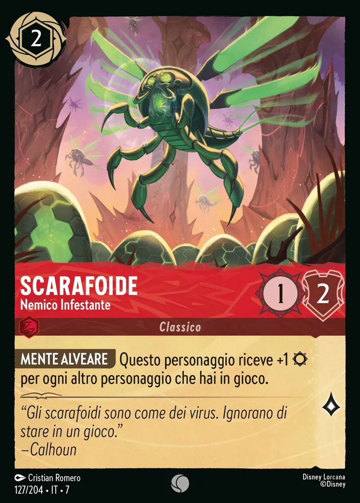 Scarafoide - Nemico Infestante