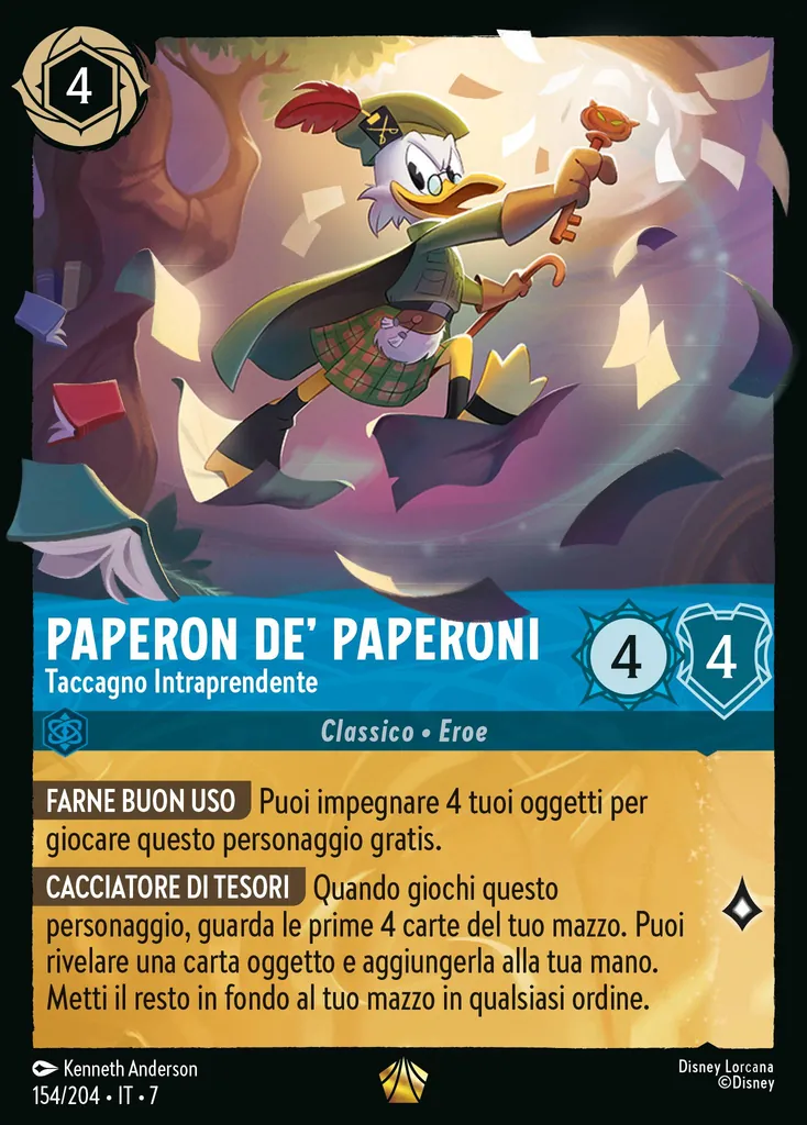 Paperon de' Paperoni - Taccagno Intraprendente