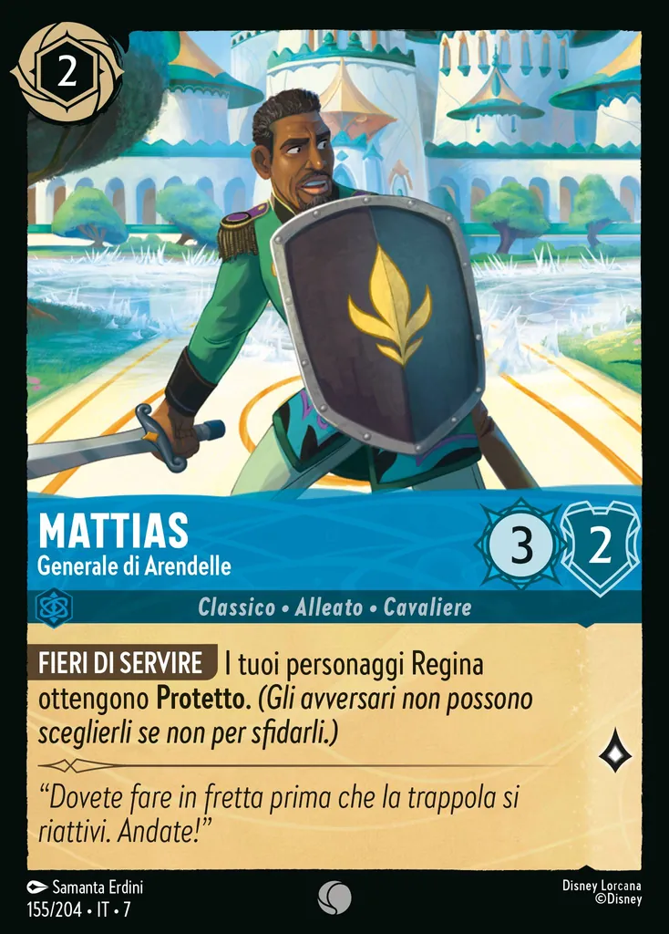 Mattias - Generale di Arendelle