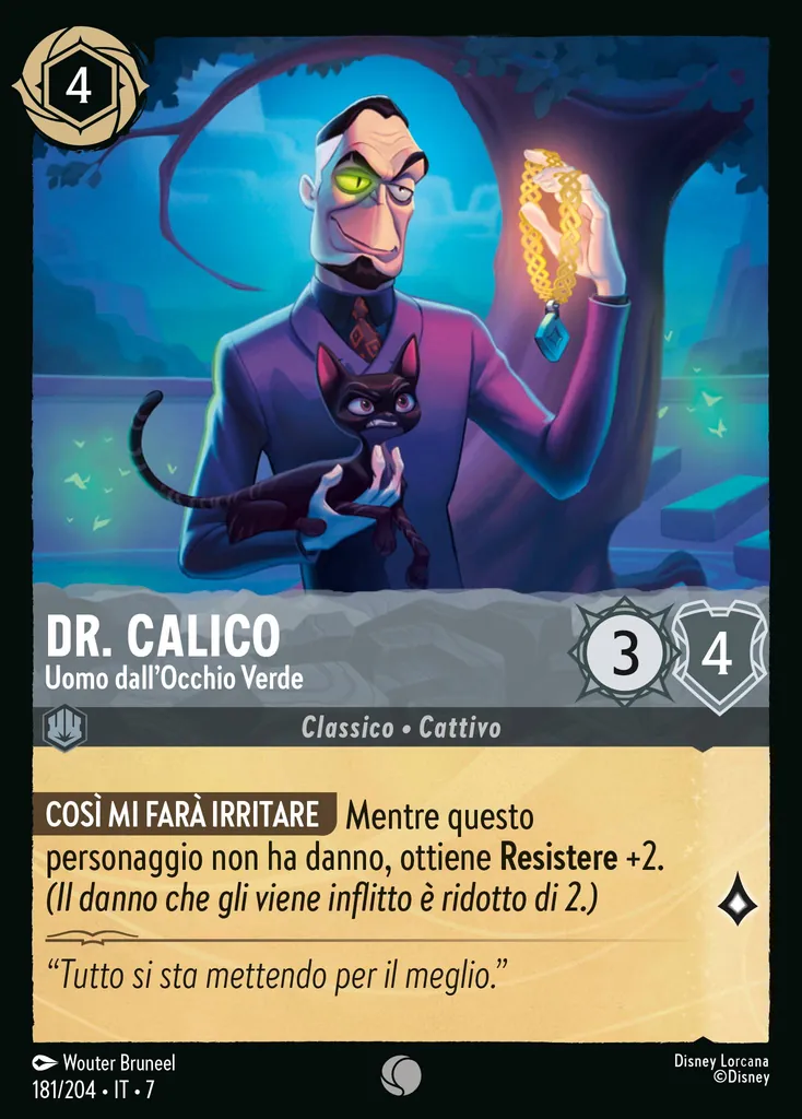 Dr. Calico - Uomo dall'Occhio Verde