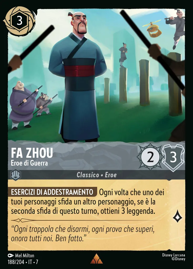 Fa Zhou - Eroe di Guerra