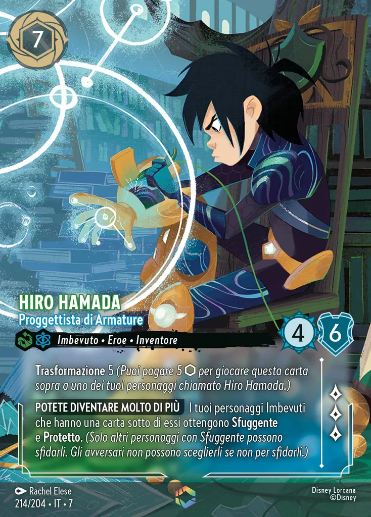 Hiro Hamada - Proggettista di Armature