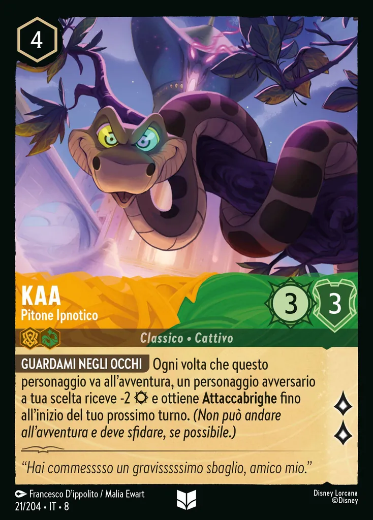 Kaa - Pitone Ipnotico
