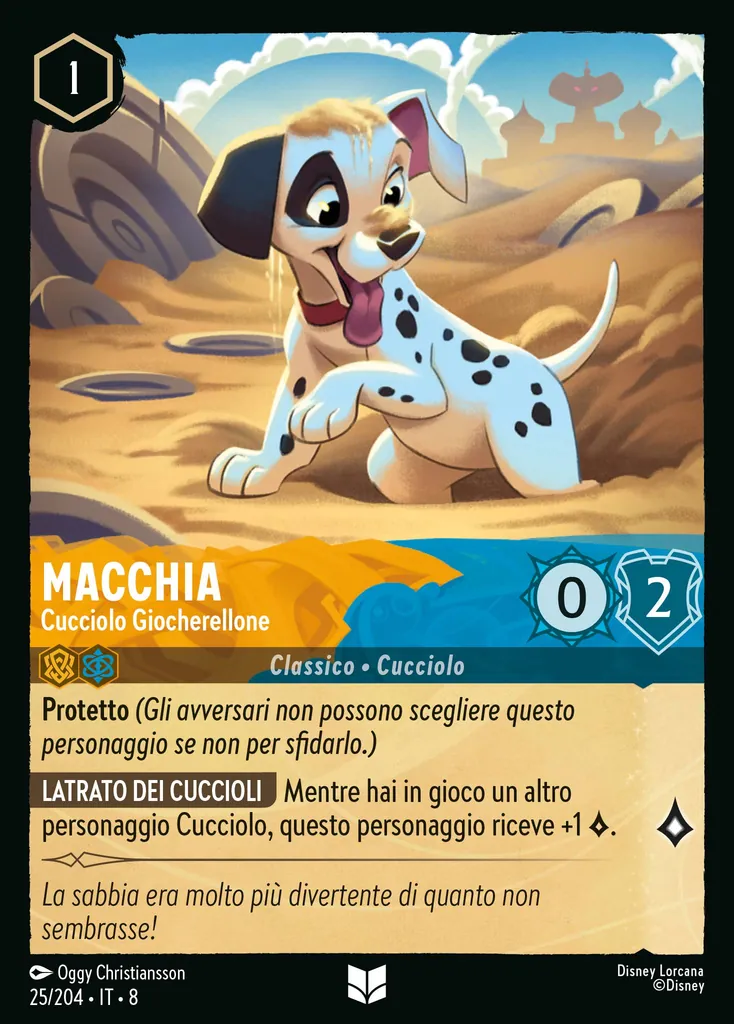 Macchia - Cucciolo Giocherellone