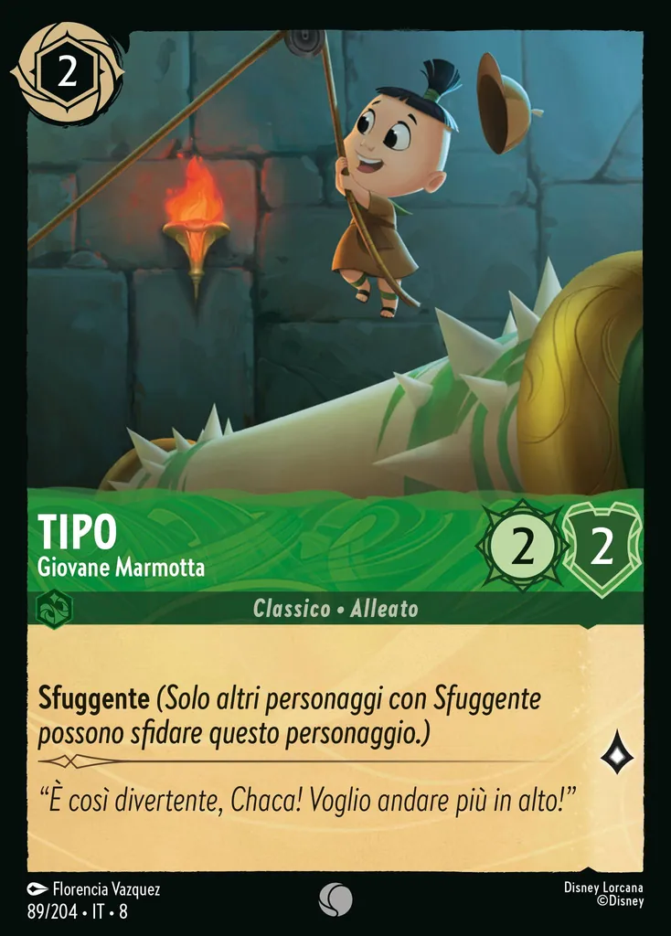Tipo - Giovane Marmotta