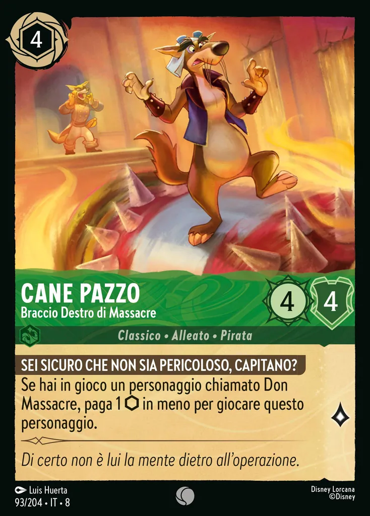 Cane Pazzo - Braccio Destro di Massacre