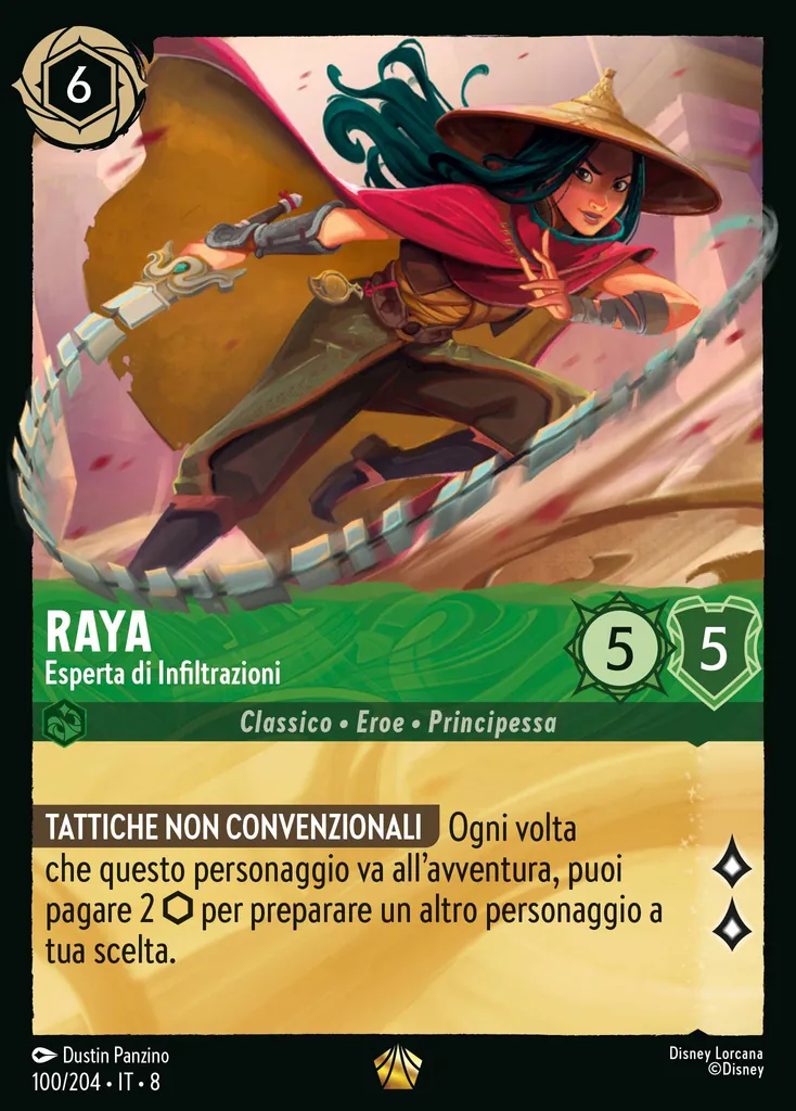 Raya - Esperta di Infiltrazioni