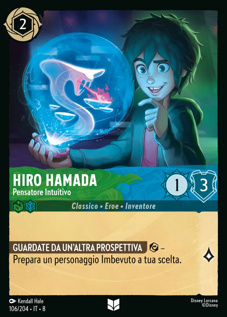 Hiro Hamada - Pensatore Intuitivo